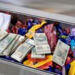 В Польше подбросили коробку, внутри 100 тыс. и сладости