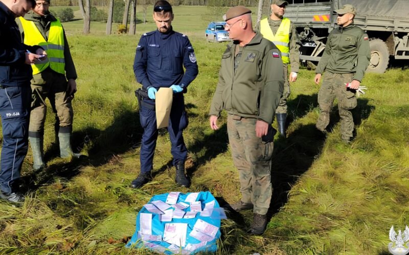 Солдаты в Польше нашли 10 тысяч евро